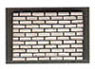 Dollhouse Miniature White Brick Corner, 125Pcs