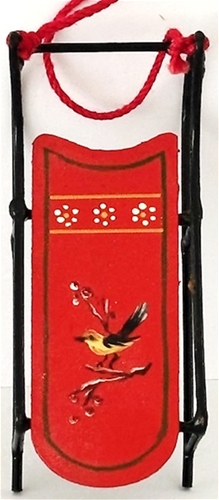 Therese Bahl Painted Sled