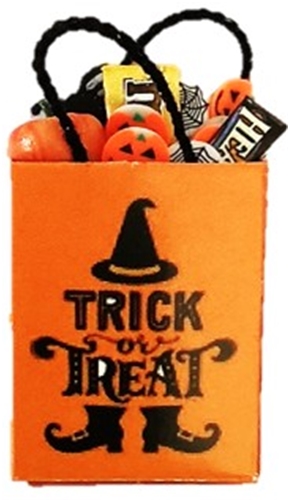 Filled Halloween Bag