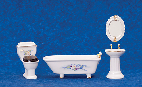 miniature bathroom set