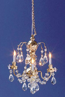 miniature chandelier dollhouse