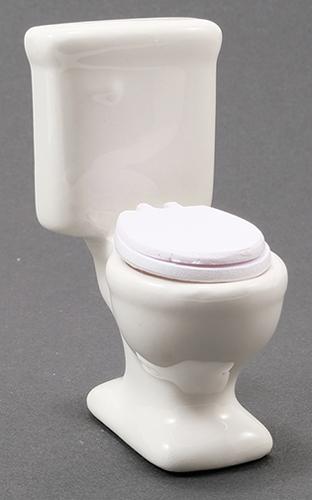 diy miniature dollhouse toilet