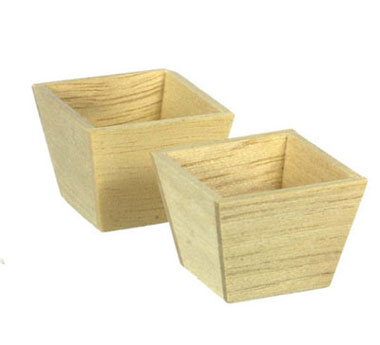 miniature wooden boxes