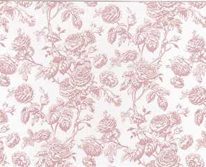 Dollhouse Wallpaper Tiffany Rose 3 Pc Mg1d23 Just Miniature Scale