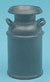 Dollhouse Miniature M-158 Milk can Minikit, Black