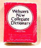 Dollhouse Miniature Webster's Dictionary