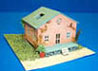 Dollhouse Miniature Beach Cottage Kit