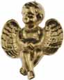 Dollhouse Miniature Sitting Cupid-Gold