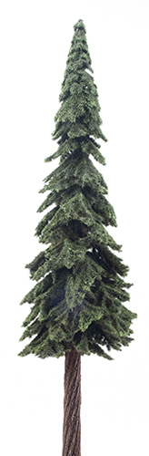 Dollhouse miniature PONDEROSA PINE ON SPIKE, 15 INCHES