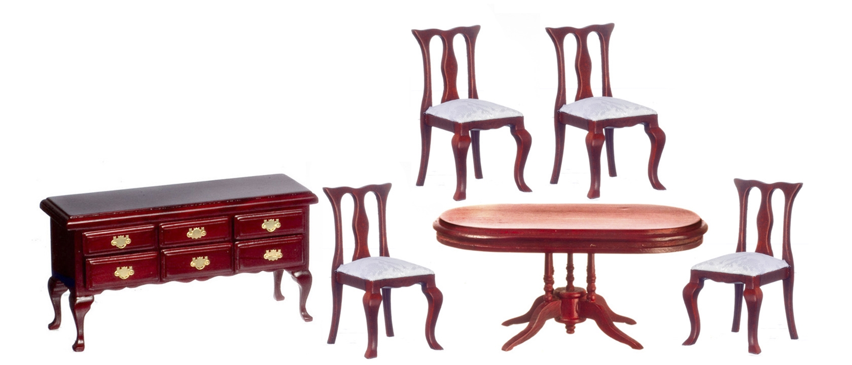 Dining Room, Mahogany, 6 pc.