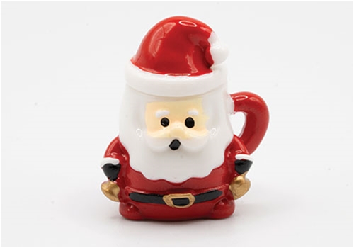 Santa Mug Cookie Jar with Lid