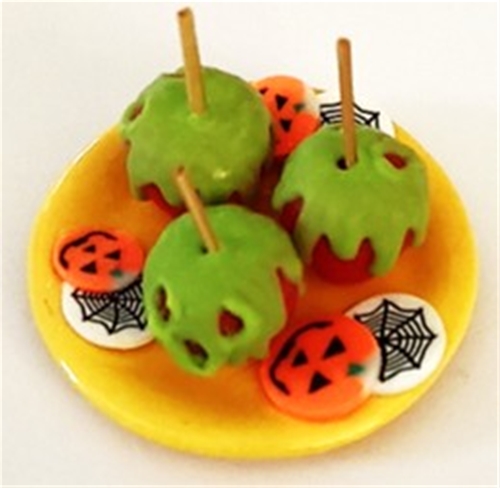 Halloween Taffy Apples