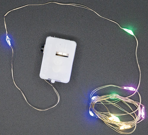 Waterproof Battery LED Mini Christmas/Fairy Lights, 4 Color, 3 Speed Modes, 39.37 Inch