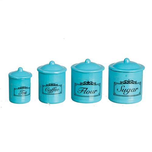 Canister Set, Blue