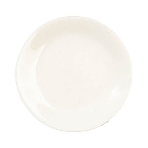 Round Plate/White