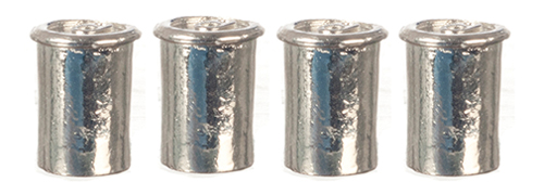 Metal Cans, 4 pc.