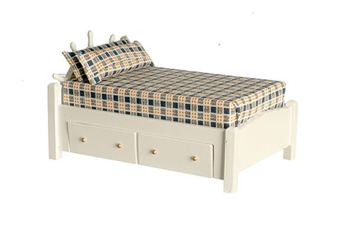 Captains Bed, White