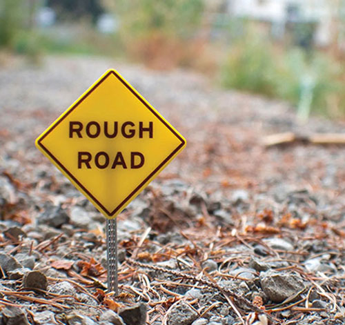 Rough Road Sign