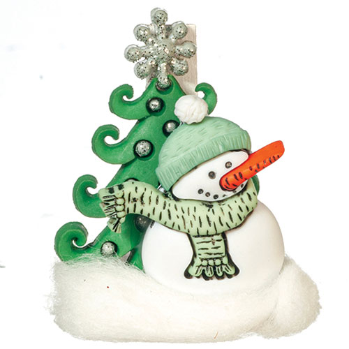 Green Snowman