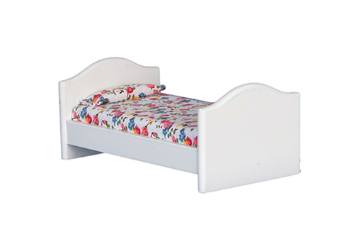 Single Bed, White