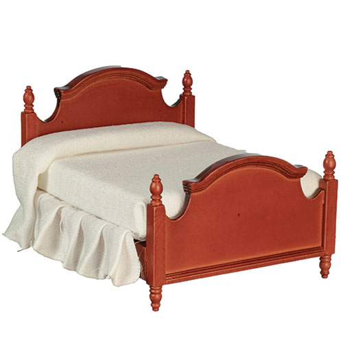 Double Bed, Walnut