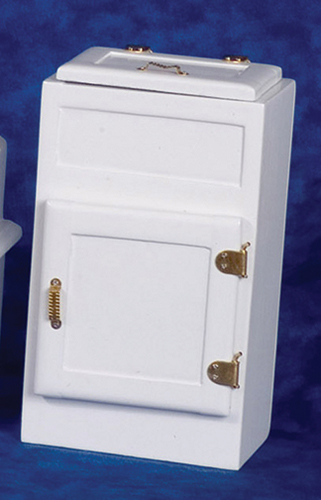 Ice Box with 2 Doors, White