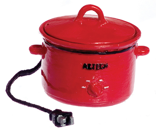 Electric Crockpot, Red