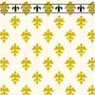 Dollhouse Miniature 1/2In Scale Wallpaper: Regency