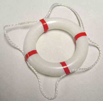 Dollhouse Miniature Life Preserver