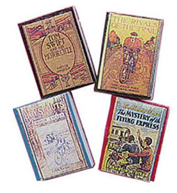 Dollhouse Miniature Books Juvenile 4 Assorted