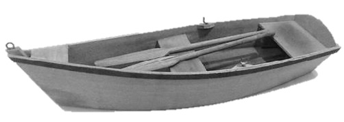 Handcrafted Row Boat