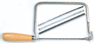 Dollhouse Miniature Coping Saw W/4 Blades