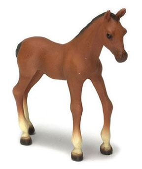 Dollhouse Miniature Pony