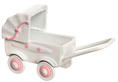 Dollhouse Miniature Stroller