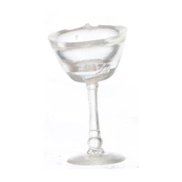 Dollhouse Miniature Martini Glasses, Set Of 4
