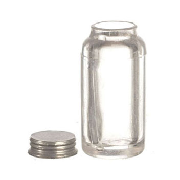 Dollhouse Miniature Lg. Canning Jar W/Lid/12