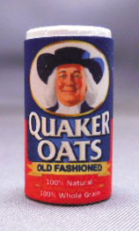 Dollhouse Miniature Quaker Oatmeal