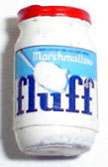 Dollhouse Miniature Marshmallow Fluff