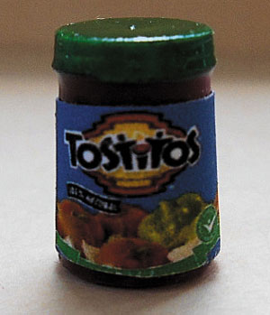 Dollhouse Miniature Tostitos Salsa