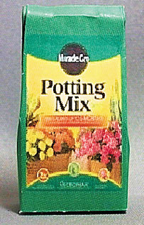 Dollhouse Miniature Miracle Gro Potting Mix