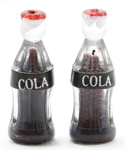 Dollhouse Miniature Pop Bottles Set/2