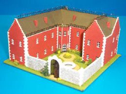 Dollhouse Miniature Castle Kit