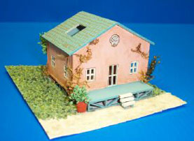 Dollhouse Miniature Beach Cottage Kit