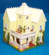 Dollhouse Miniature Victorian House