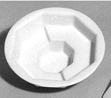 Hot Tub, Octagon, Clear, 1:12 Scale, 1 Piece