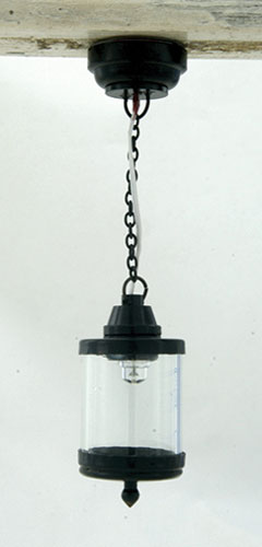 LED Battery Bird Cage Hanging Light with Wand, Black,  CR1632 Battery Included, 3 Volt