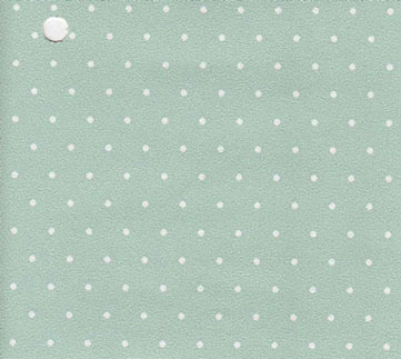 Dollhouse Miniature Pre-pasted Wallpaper, White Dots On Slate Blue