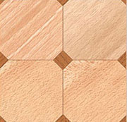 Dollhouse Miniature Tile, Diamond Parquet, 4Pk, 1/24