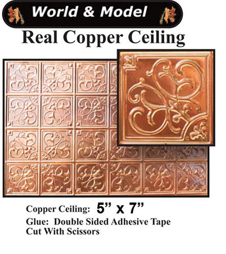 1/2In Copper Ceiling