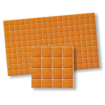 Dollhouse Miniature Plain Tiles, 4pc